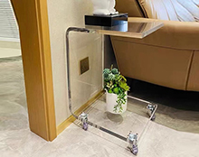 亞克力可移動(dòng)茶幾